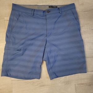 Greg Norman Collection Light Blue Cargo Golf Shorts
